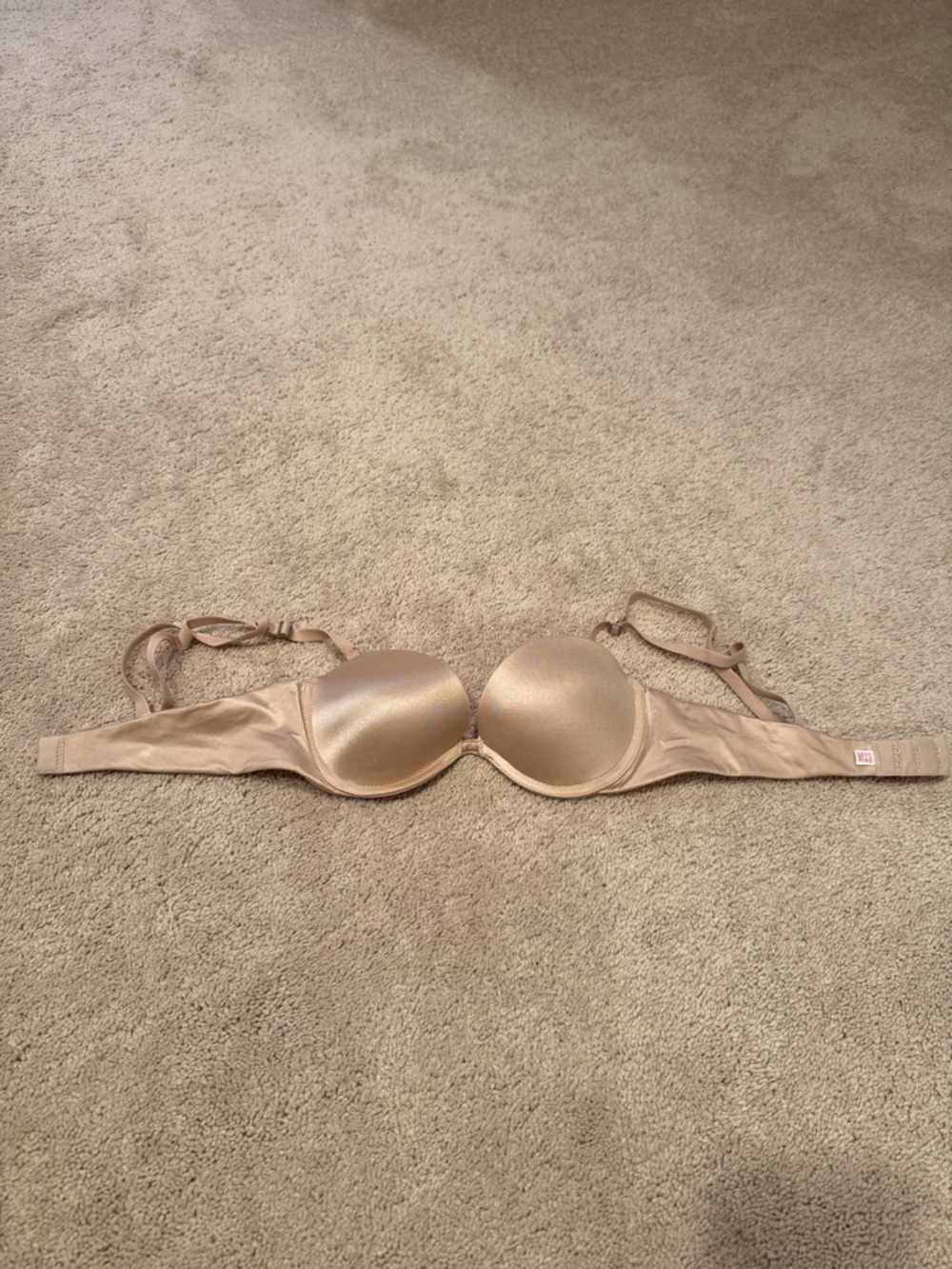 Victoria's Secret Beige Convertible Push-Up Bra